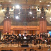 Brussels Philharmonic recording session